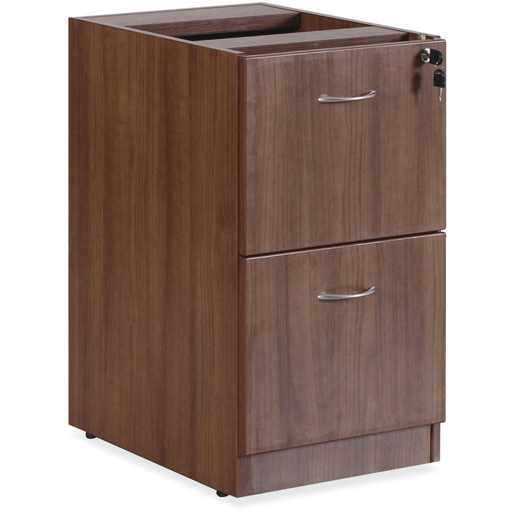 Image of Lorell Ped, F/F Fixed, 16"x22"x28-1/4, Walnut