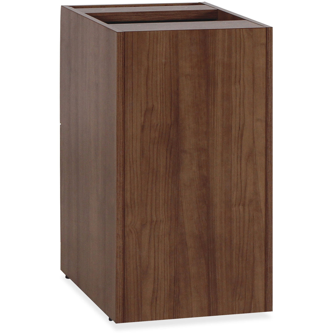 Image of Lorell Ped, F/F Fixed, 16"x22"x28-1/4, Walnut