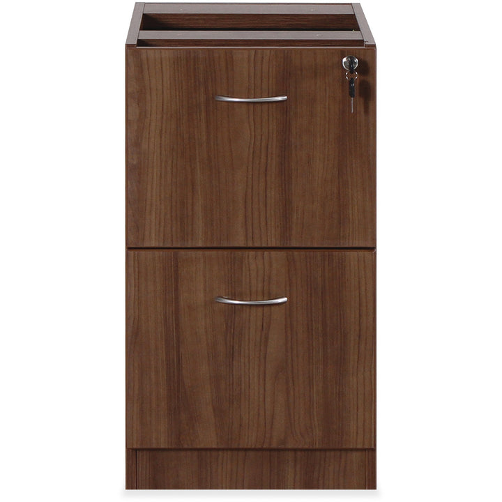 Image of Lorell Ped, F/F Fixed, 16"x22"x28-1/4, Walnut