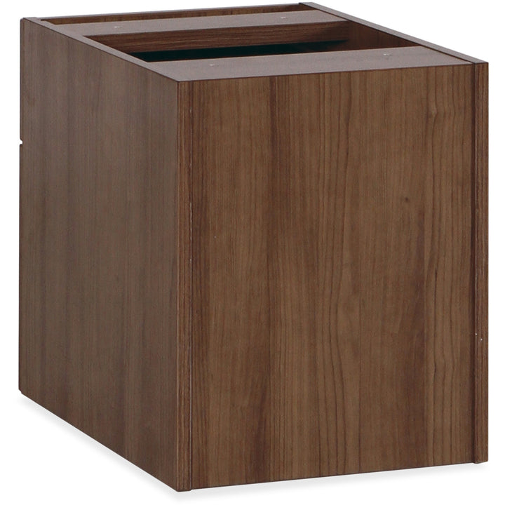 Image of Lorell Hanging, B/F, Ped, 16"x22"x21", Walnut