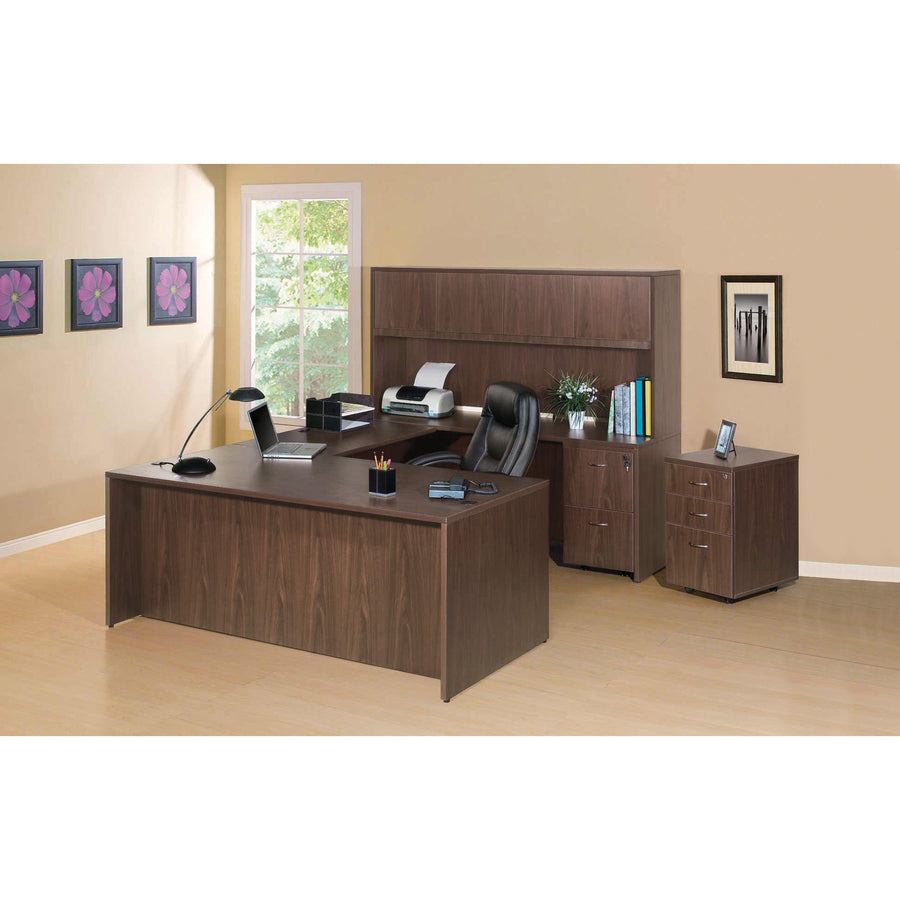 Image of Lorell 69988 Essentials Oval Conference Table
