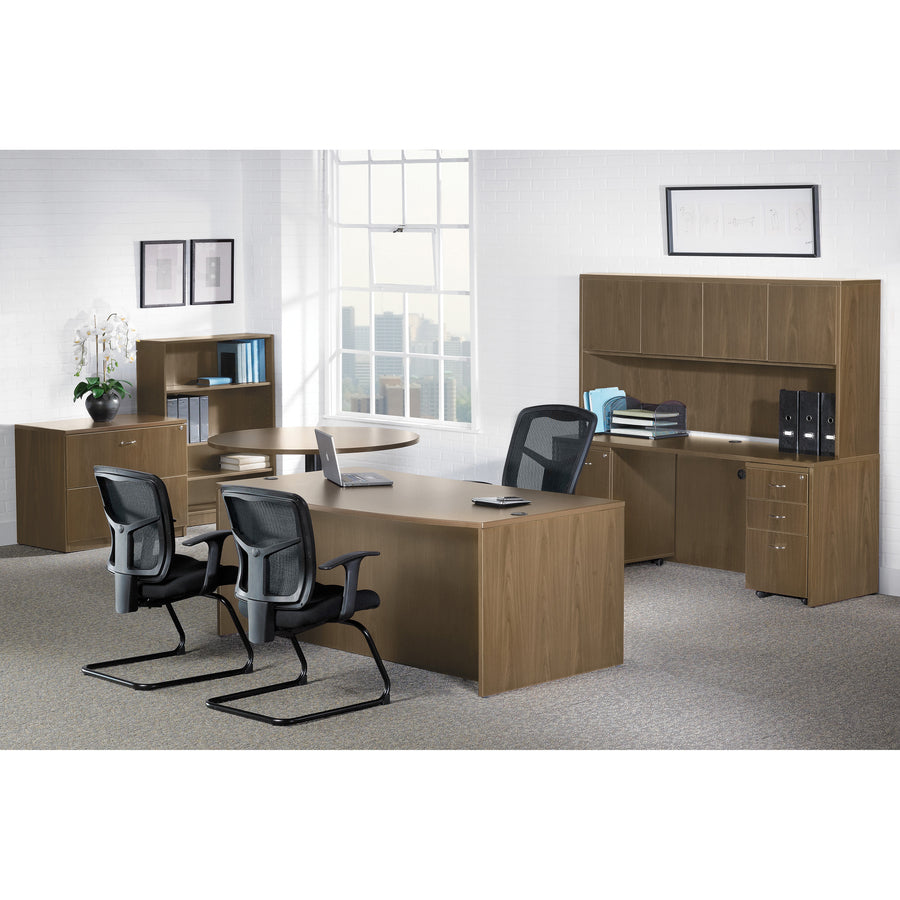 Image of Lorell 69988 Essentials Oval Conference Table