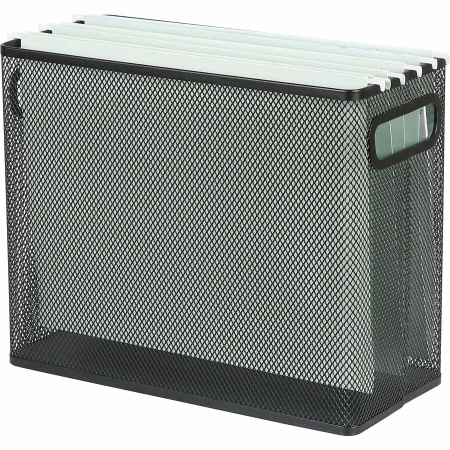 Image of Lorell Tabletop Mesh File, 5-5/8"x13-7/8"x10-3/8", BK