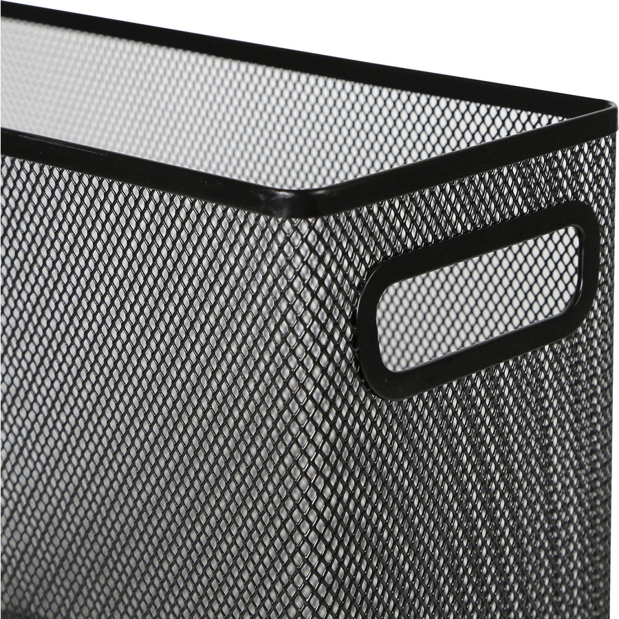 Image of Lorell Tabletop Mesh File, 5-5/8"x13-7/8"x10-3/8", BK