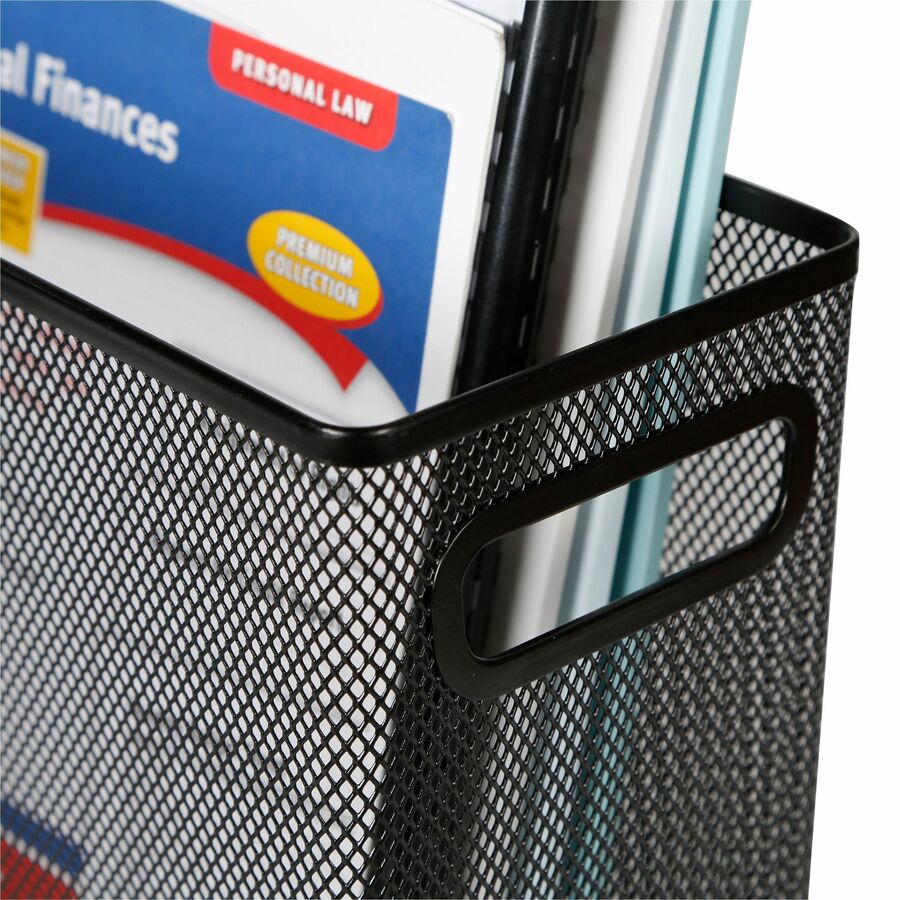 Image of Lorell Tabletop Mesh File, 5-5/8"x13-7/8"x10-3/8", BK