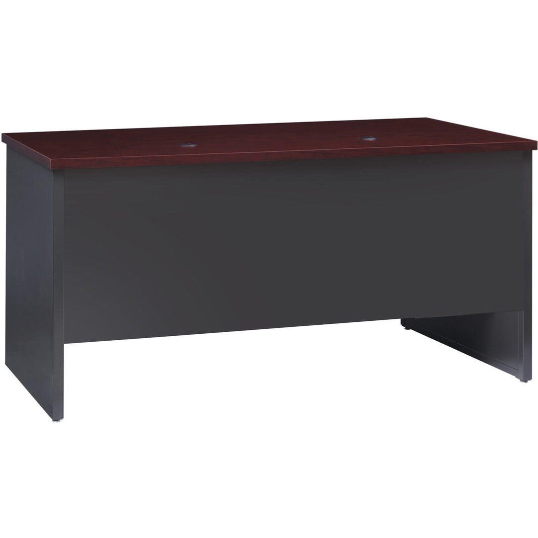 Image of Lorell Double Pedestal Desk, 30"x60", CH/MH