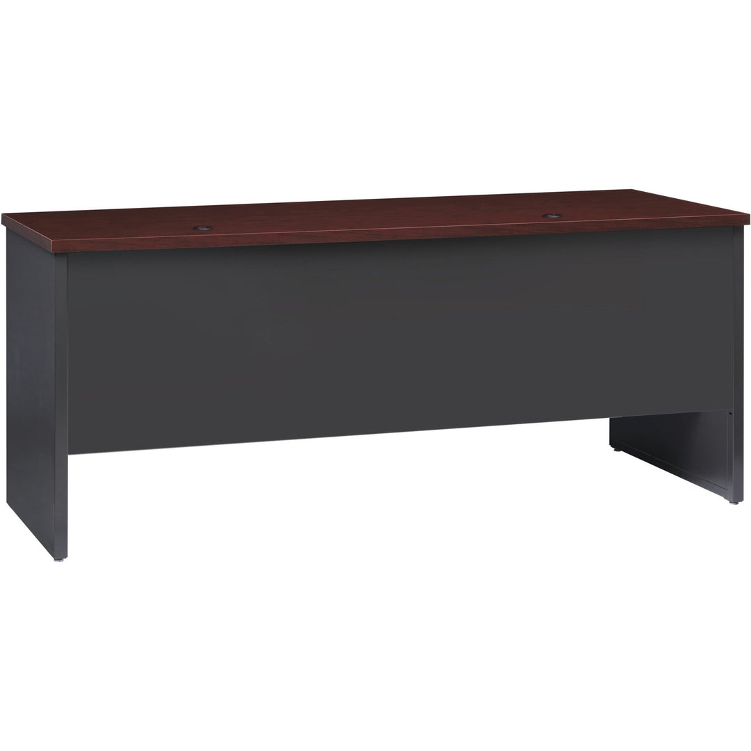 Image of Lorell Double Pedestal Credenza, 24"x72", CH/MH