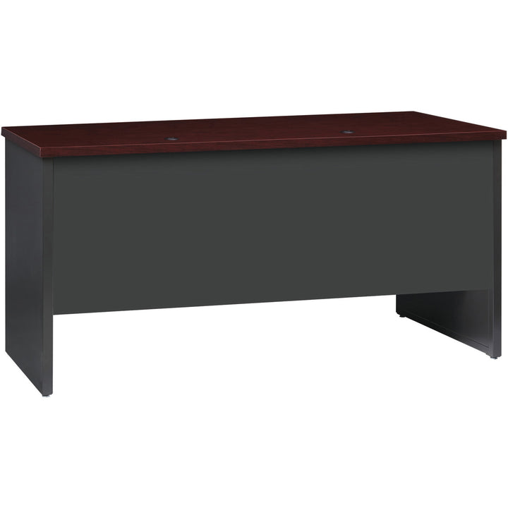 Image of Lorell Double Pedestal Credenza, 24"x60", CH/MH