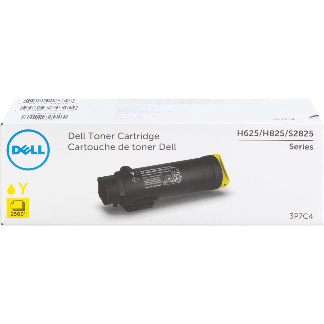 Image of Dell® Toner Cartridge, H625/H825, 2500 Yield, YW