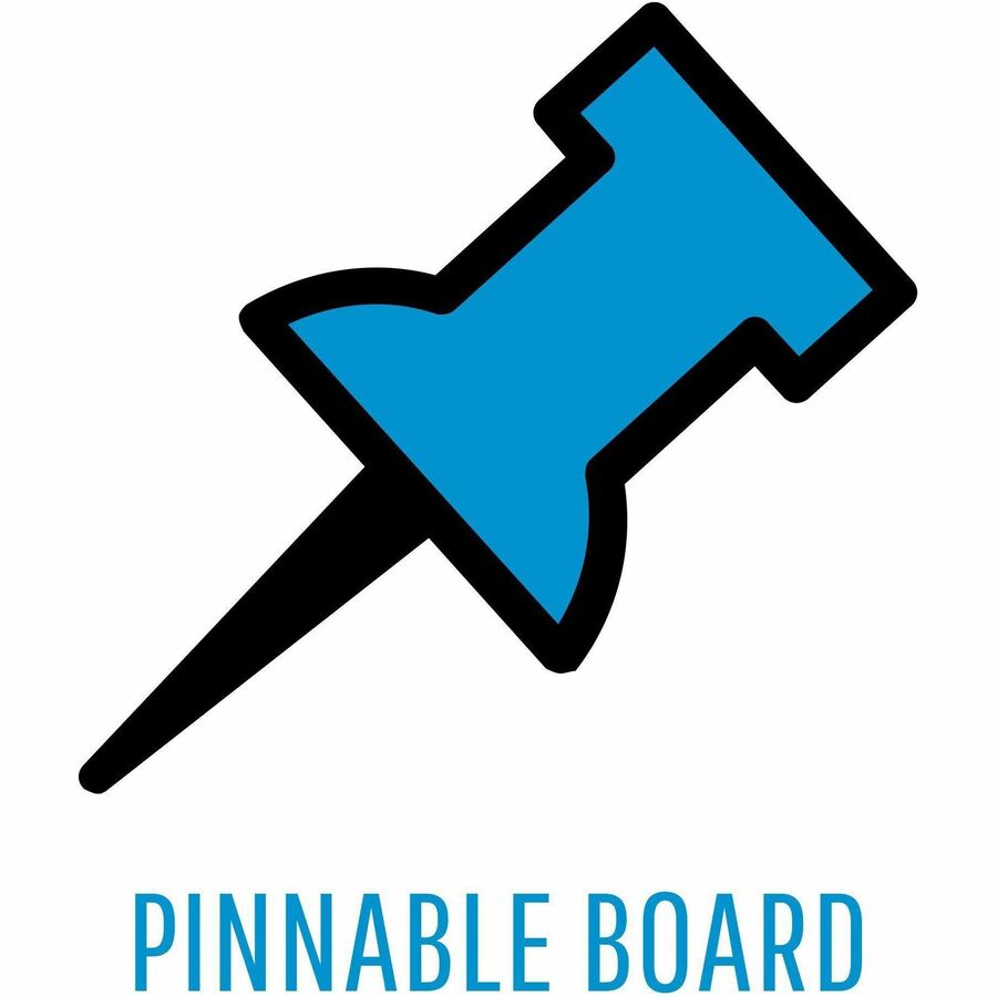 Image of MasterVision® Slim-Line Enclosed Fabric Bulletin Board with One Door, 28" x 38", Gray Surface, Satin Aluminum Frame