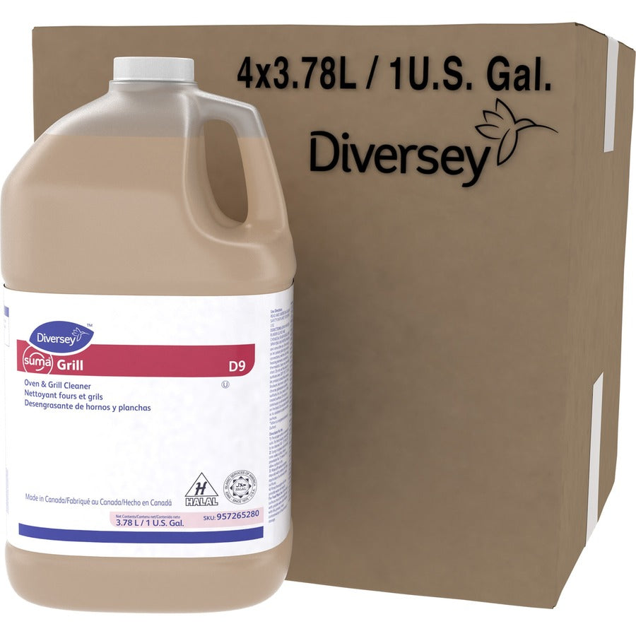 Image of Diversey Suma Grill/Oven Cleaner, 1Gal, Brown