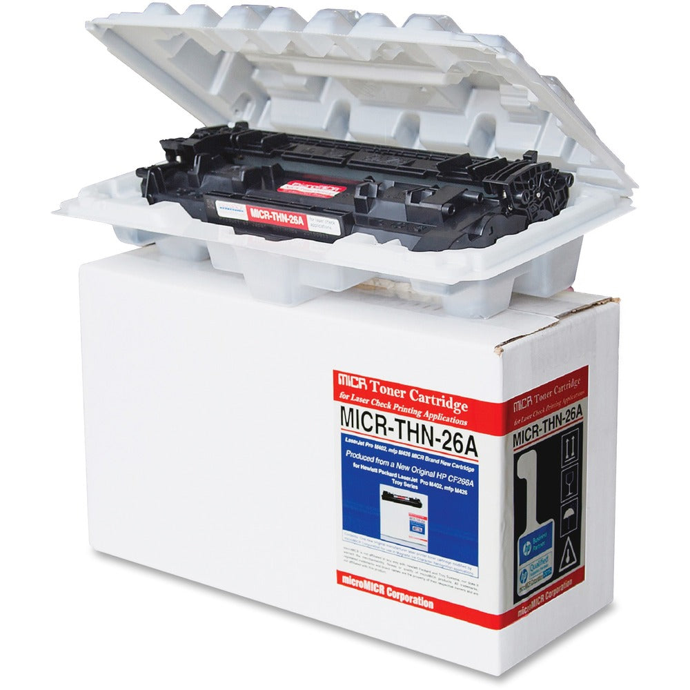 Image of MicroMICR MICR Toner Cartridge, f/ HP LJ M402, 3100 Yield, BK