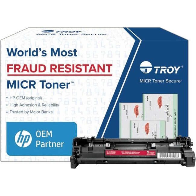 Image of TROY® 0281575001 226a Micr Toner Secure, Alternative For Hp Cf226a, Black