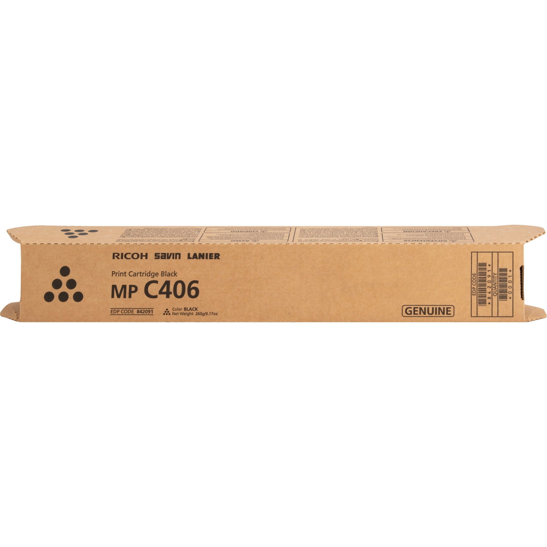 Image of Ricoh® Toner Cartridge, f/ 306/406, 17000 Yield, BK