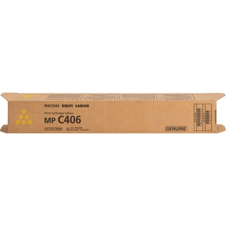 Image of Ricoh® Toner Cartridge, f/ 306/406, 6000 Yield, YW