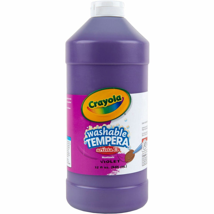 Image of Crayola® Washable Tempera Paint, 32oz, Violet
