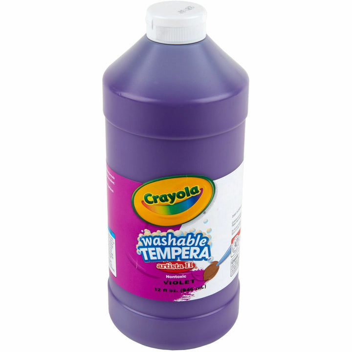 Image of Crayola® Washable Tempera Paint, 32oz, Violet