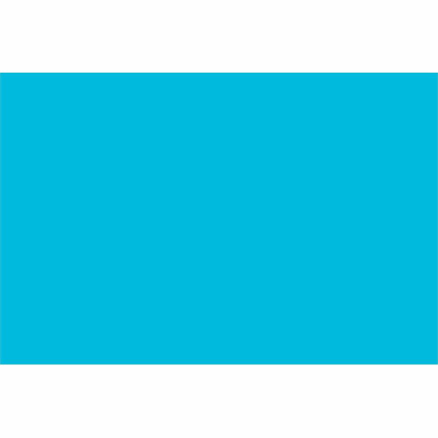 Image of Tru-Ray 103401 Construction Paper, Art Project, 18" W x 12" Length, Atomic Blue, Sulphite, 1 Pack