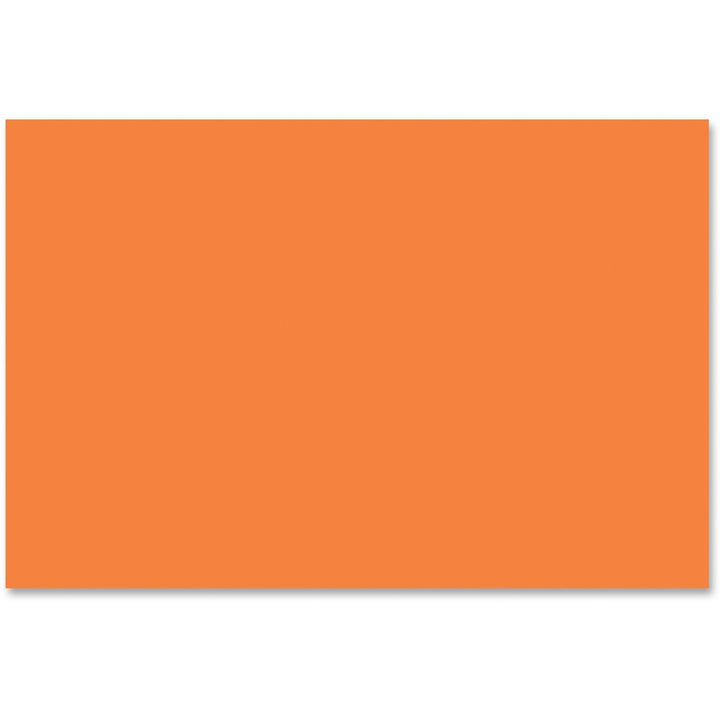 Image of Pacon® Construction Paper, 76 lb, 12"x18", 50/PK, Elec Orange