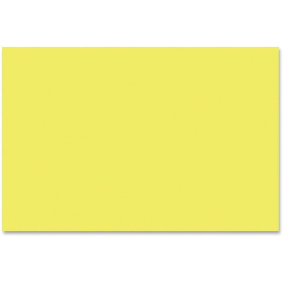 Image of Pacon® Construction Paper, 76 lb, 12"x18", 50/PK, Lovely Lemon