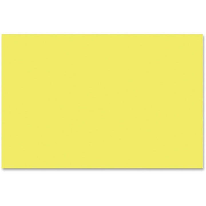 Image of Pacon® Construction Paper, 76 lb, 12"x18", 50/PK, Lovely Lemon