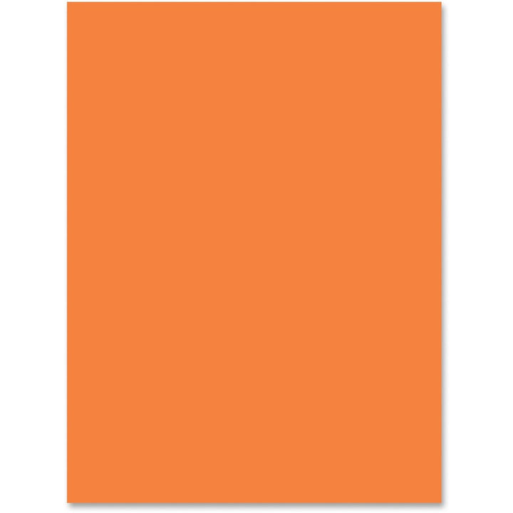 Image of Pacon® Construction Paper, 76 lb, 9"x12", 50/PK, Elec Orange