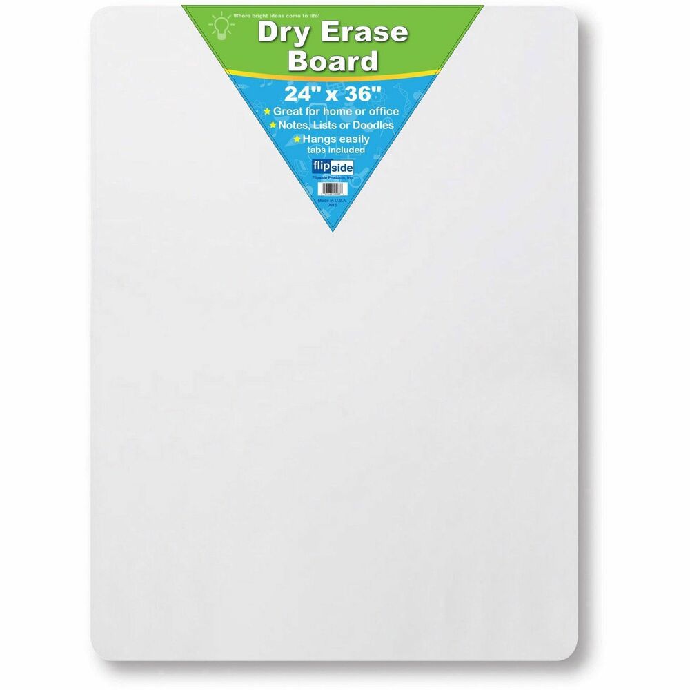 Image of Flipside Dry Erase Board, 24"x36", White