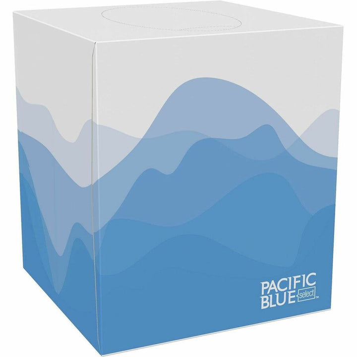 Image of Georgia-Pacific® Facial Tissue, 2 Ply, Cube Box,100 Sheets/BX, 36BX/CT, WE