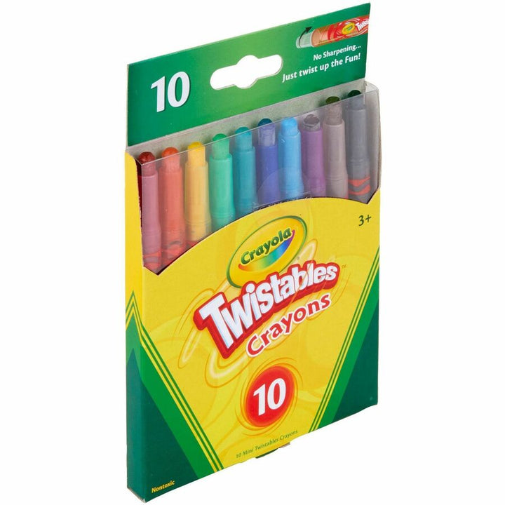 Image of Crayola® Crayons, Mini, Twistables, 10/ST, AST