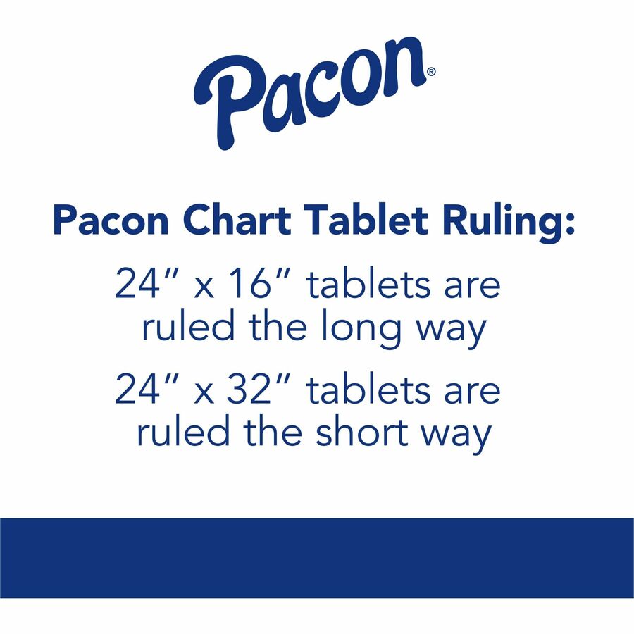 Image of Pacon MMK07430 Ruled Picture Story Chart Tablet