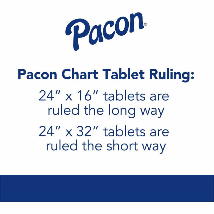 Image of Pacon MMK07430 Ruled Picture Story Chart Tablet