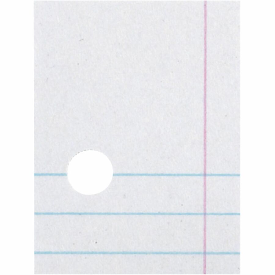 Image of Pacon® Rec Filler Paper, 8-1/2"x11", 9/32" Rld, 3-H, 500SH/PK, WE