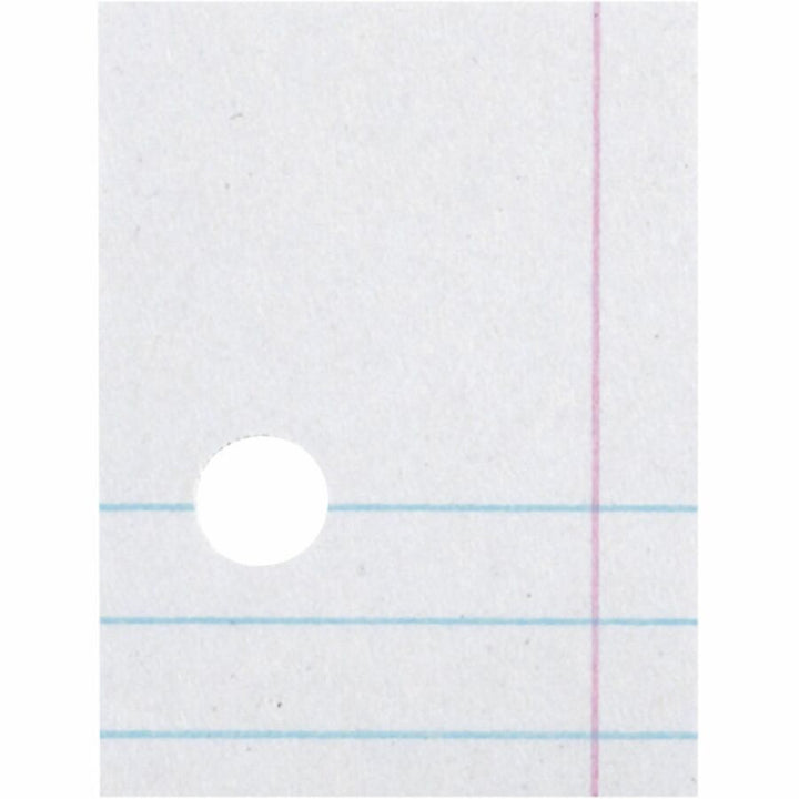 Image of Pacon® Rec Filler Paper, 8-1/2"x11", 9/32" Rld, 3-H, 500SH/PK, WE