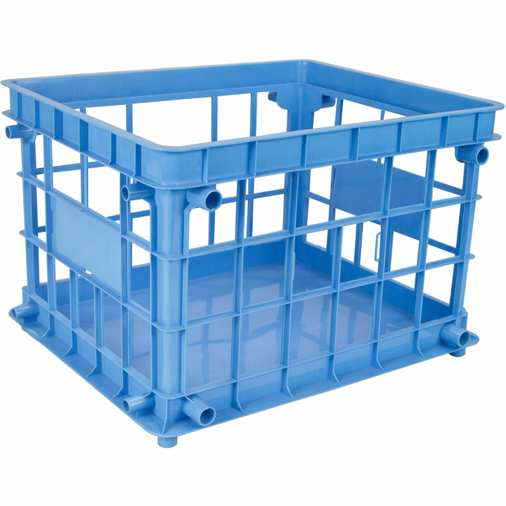 Image of Storex Standard Crate, 14-1/4"x17-1/4"x11", 3/ST, Bright/Assorted