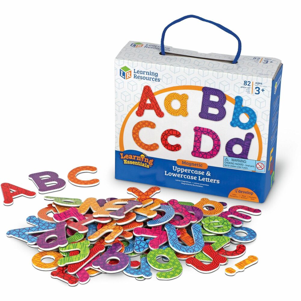 Learning Resources Upper/Lower Magnetic Letters, 82/ST, AST – AB1Supply