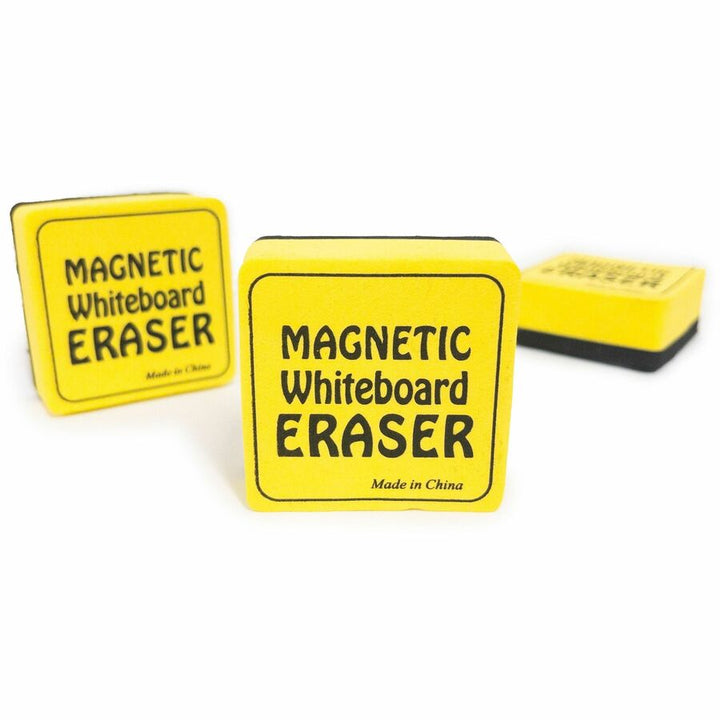 Image of The Pencil Grip WB Eraser, Magnetic, 2"Wx1/2"Lx2"H, 24/PK, YW