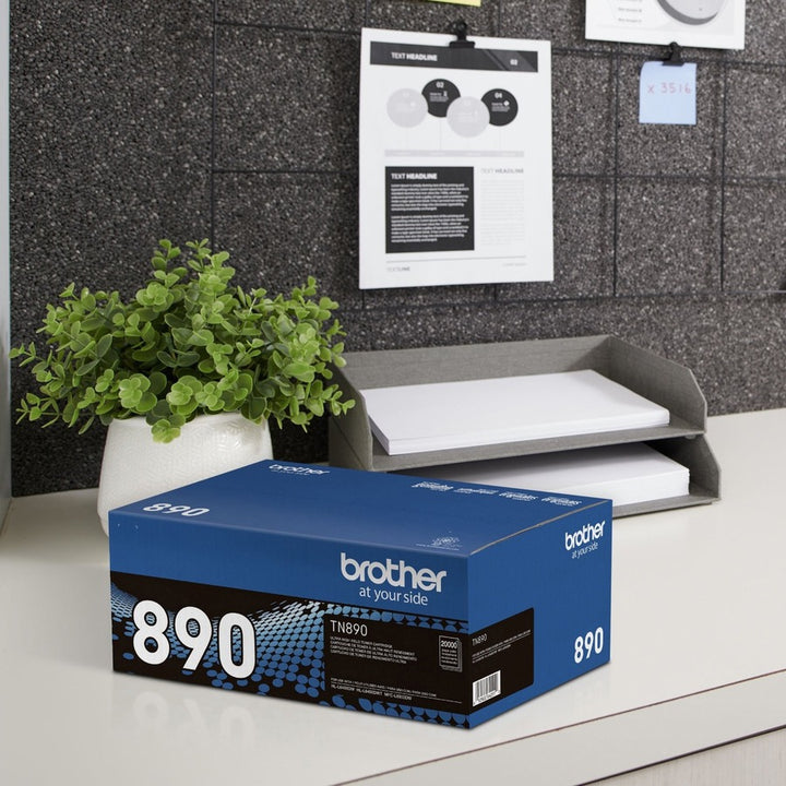 Image of Brother TN890 Ultra High Yield Toner, 20000 Pages, 1 Each