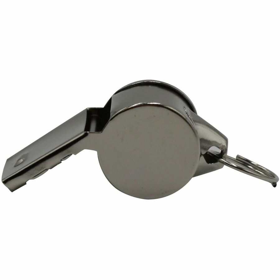 Image of Champion Sports 501 Medium Weight Metal Whistle, Silver, 12 / Dozen