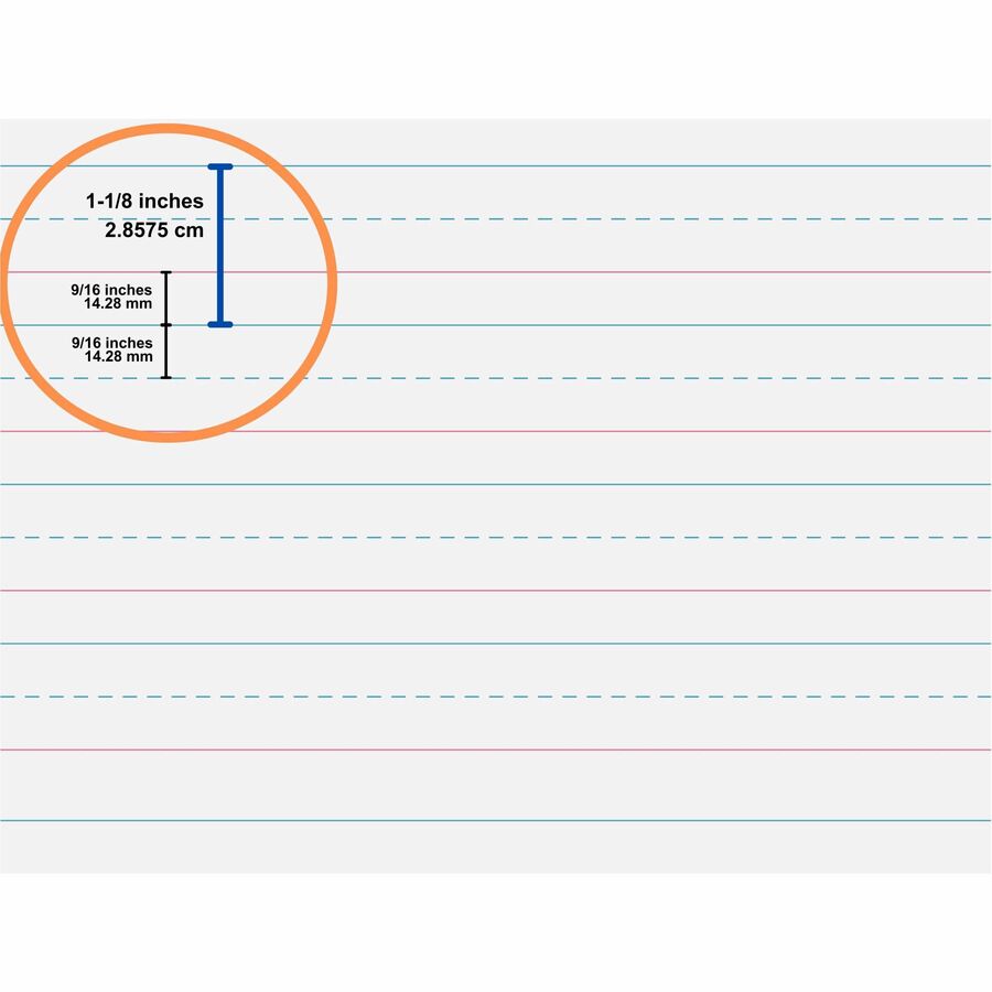 Image of Pacon® Multi-Program Handwriting Tablet, 8"x10-1/2", GK, 40Shts, WE