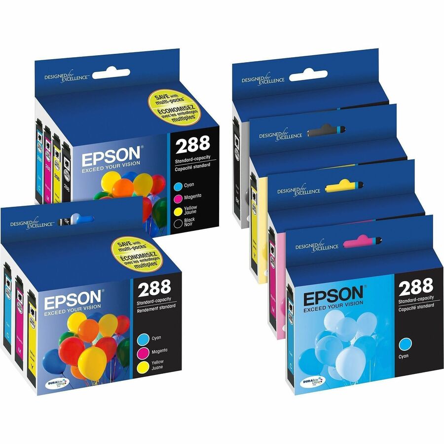 Image of Epson DURABrite Ultra T288 288/288XL Ink Cartridge, 165 Pages, 1 Each