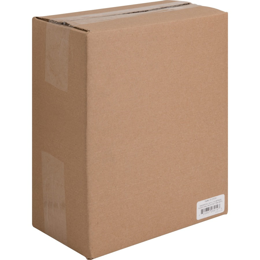 Image of Impact® Sanitary Napkin Receptacle,Plastic,4-2/5"x8-4/5"x10-3/4",WE