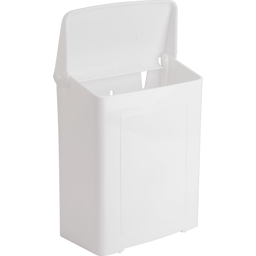 Image of Impact® Sanitary Napkin Receptacle,Plastic,4-2/5"x8-4/5"x10-3/4",WE