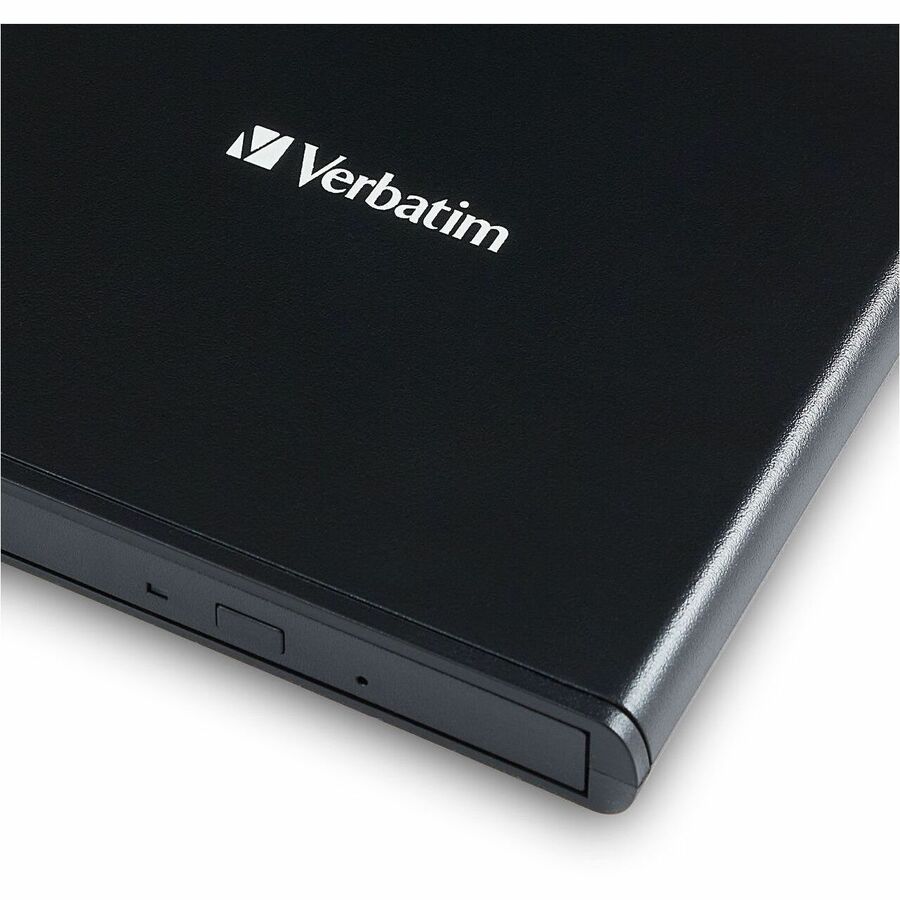 Image of Verbatim® External Slimline Cd/dvd Writer, 8x Dvd Write Speed/24x Cd Write Speed