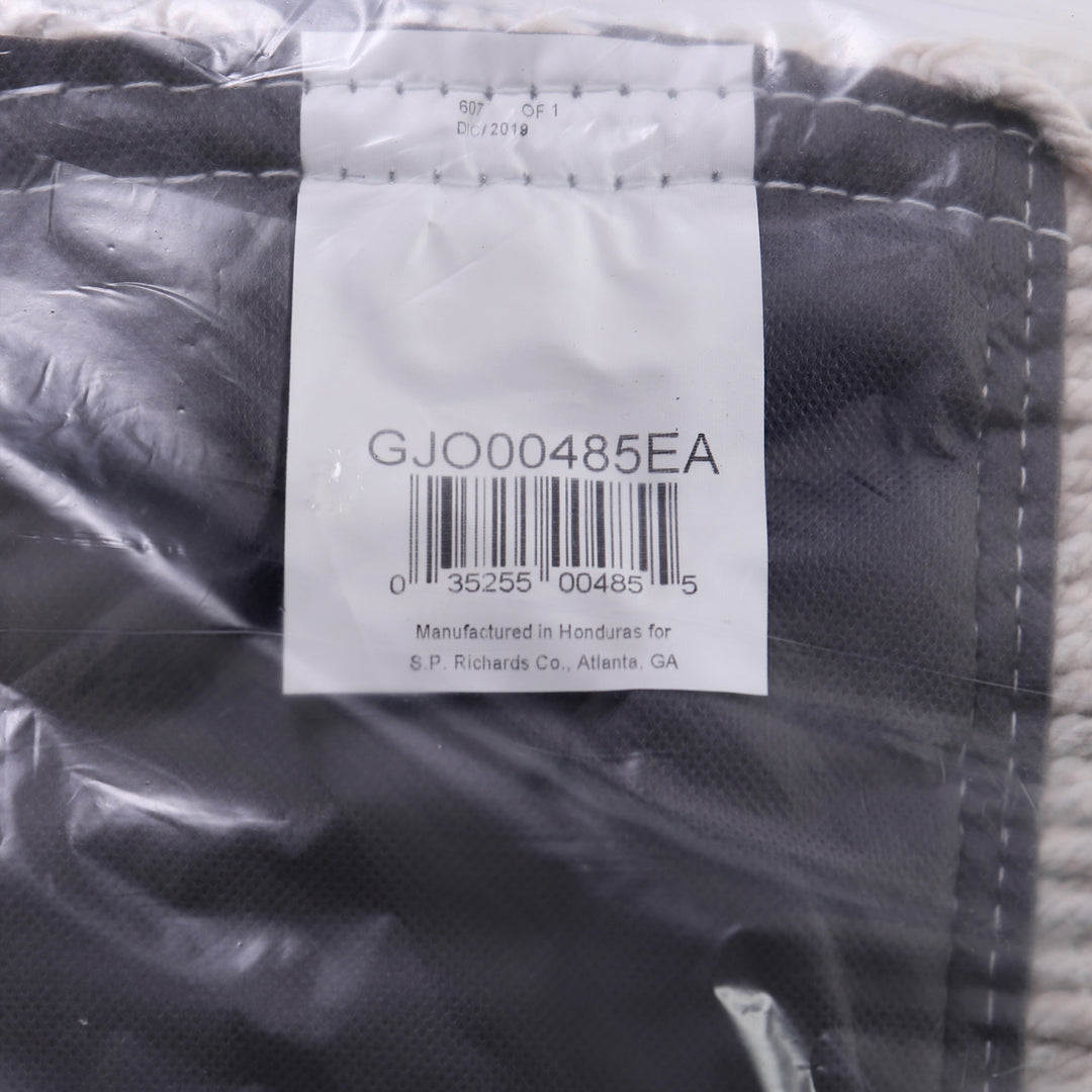 Image of Genuine Joe Dust Mop Refill, Cotton, Disposable, 48"x5", 12/CT, Natural