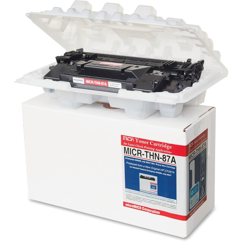 Image of MicroMICR Toner Cartridge, 9000 Page Yield, Black