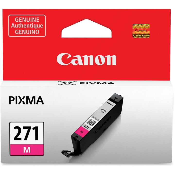 Image of Canon CLI-271 Ink Cartridge, Inkjet, Standard Yield, Magenta, 1 Each