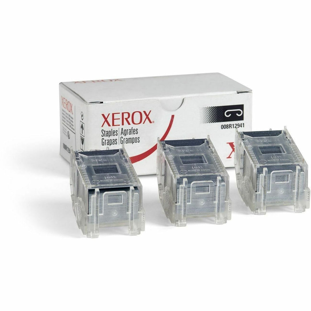 Image of Xerox® 008r12941 Finisher Staples, 5,000 Staples/cartridge, 3 Cartridges/box
