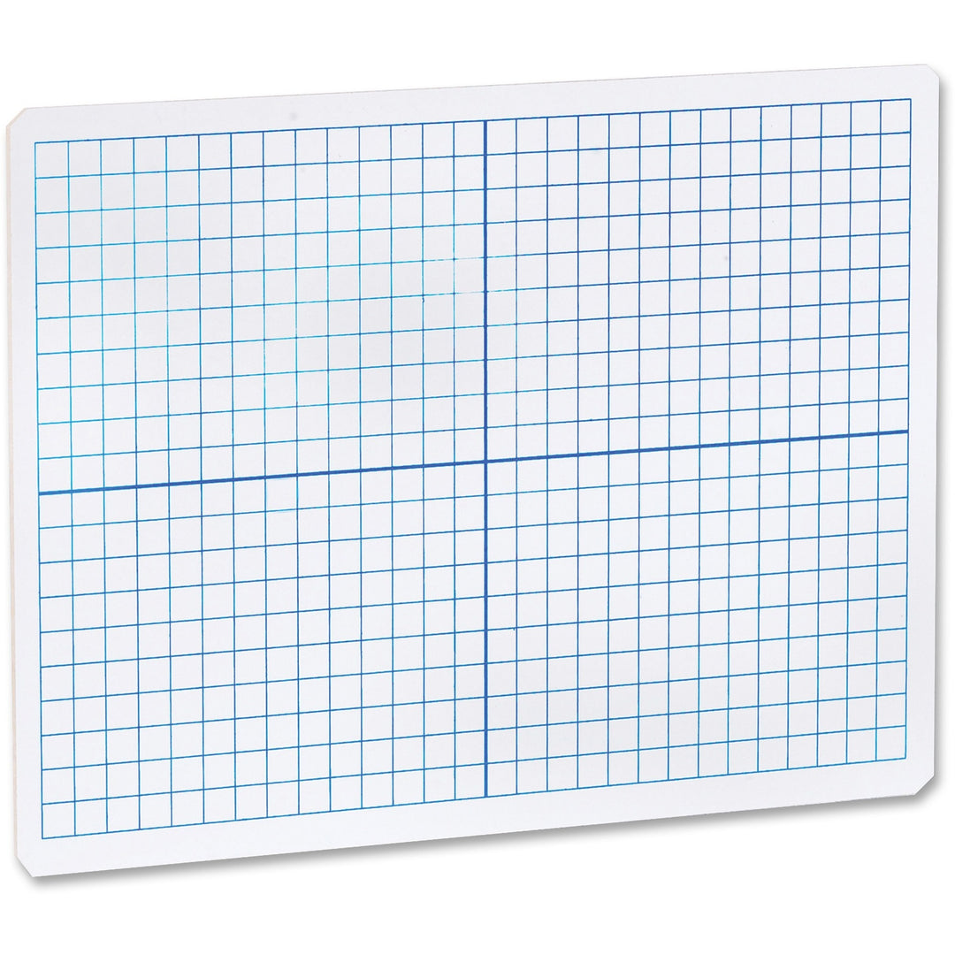 Image of Flipside Dry Erase XY Axis Board Dual Sided, 9"x12", White