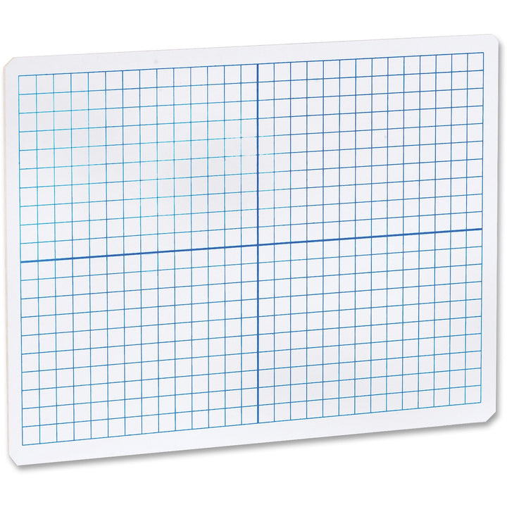 Image of Flipside Dry Erase XY Axis Board Dual Sided, 9"x12", White