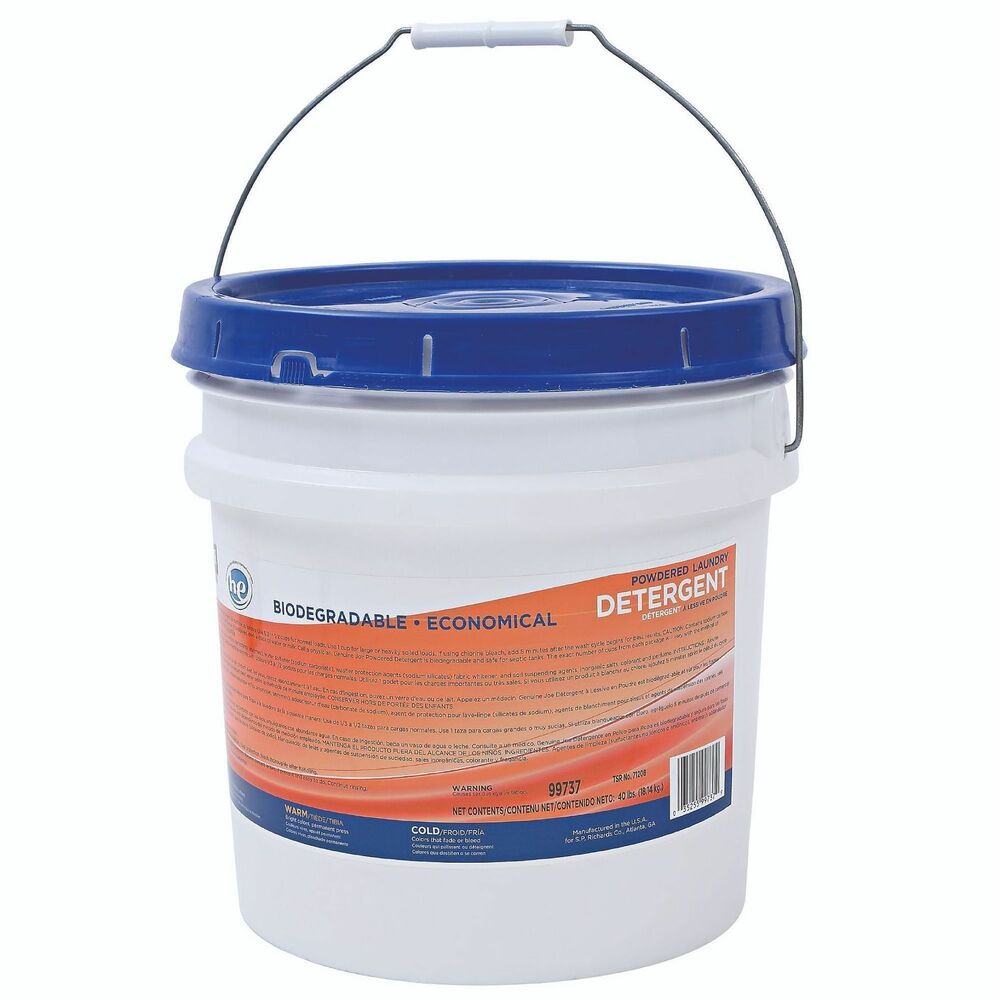 Image of Genuine Joe Laundry Detergent, Powder, Launder-X, 40 lb